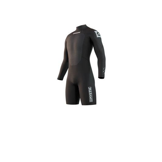 Mystic Brand long-arm Shorty 3/2mm Back zip wet suit