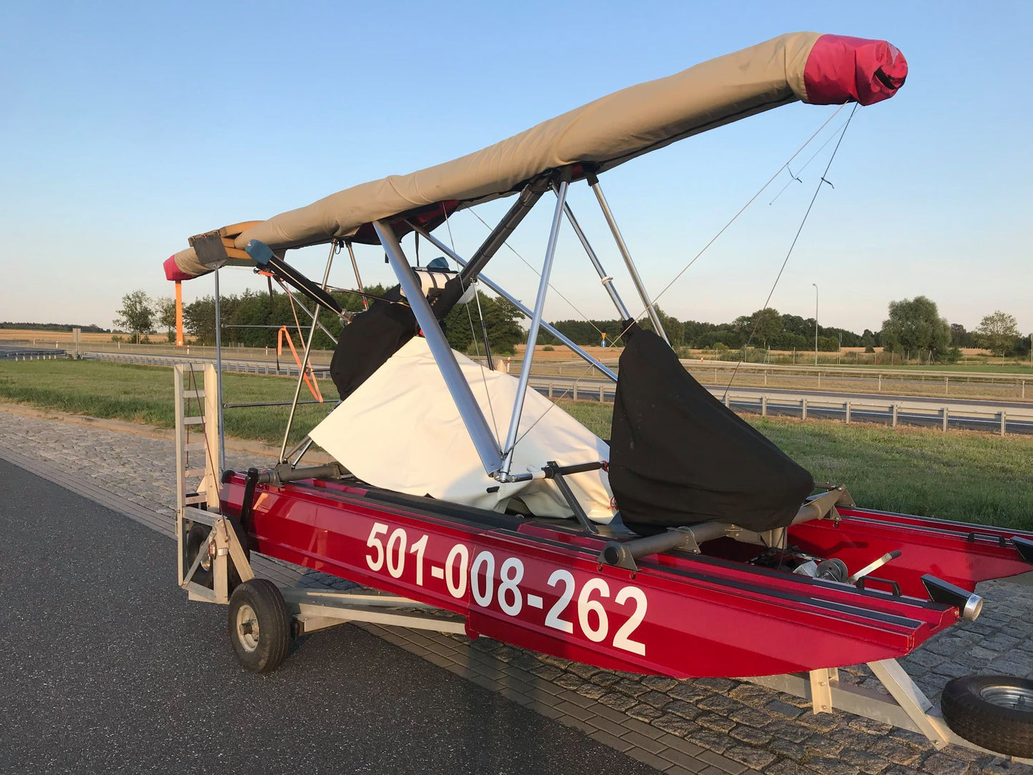 Airtime Aircraft Cygnet amphibious trike