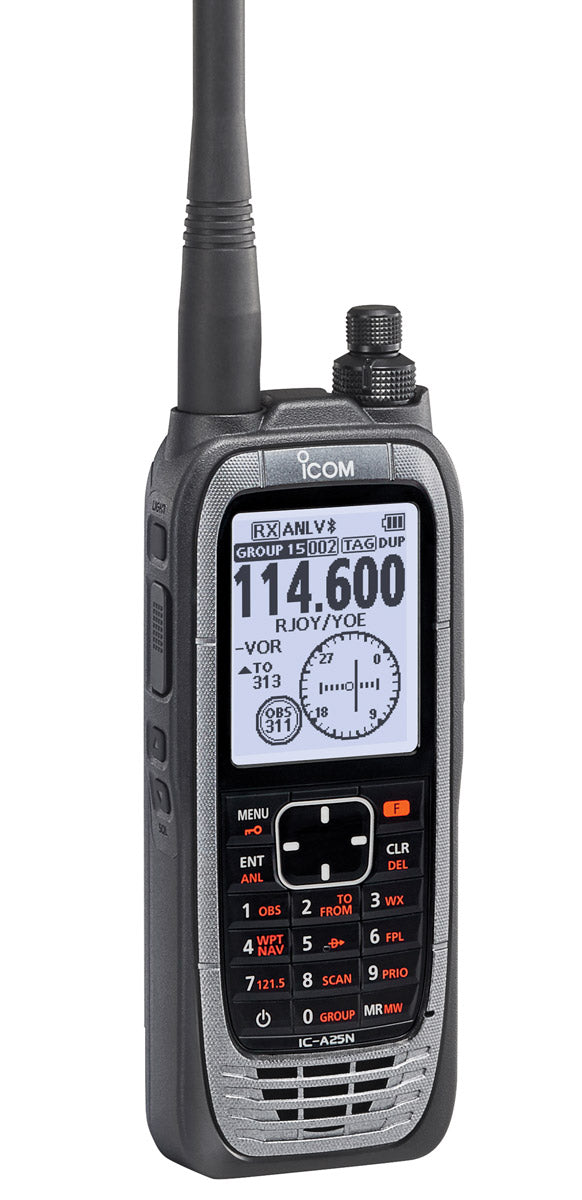 Icom IC-A25N Aircraft Radio NAV COM Transceiver