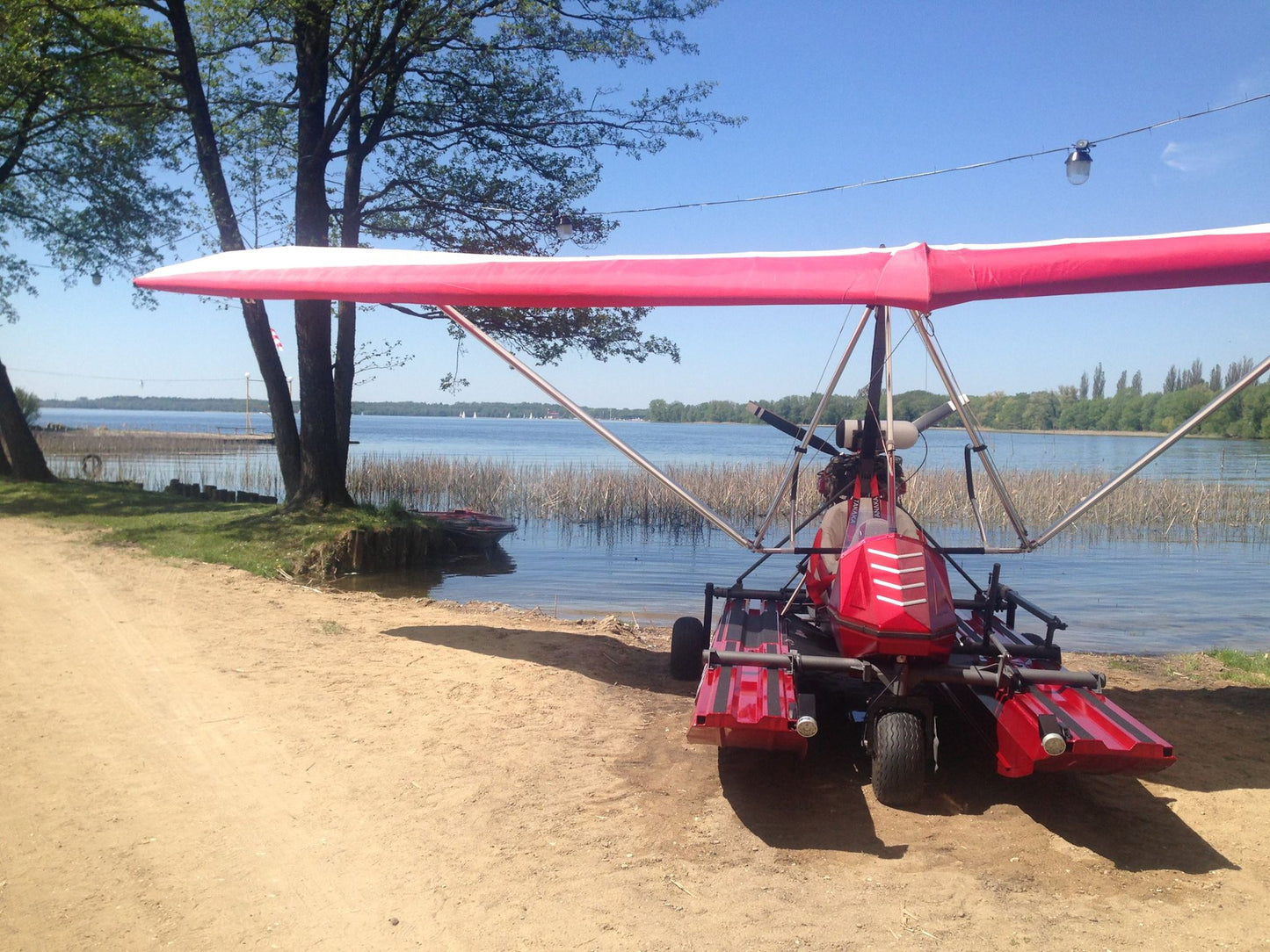 Airtime Aircraft Cygnet amphibious trike