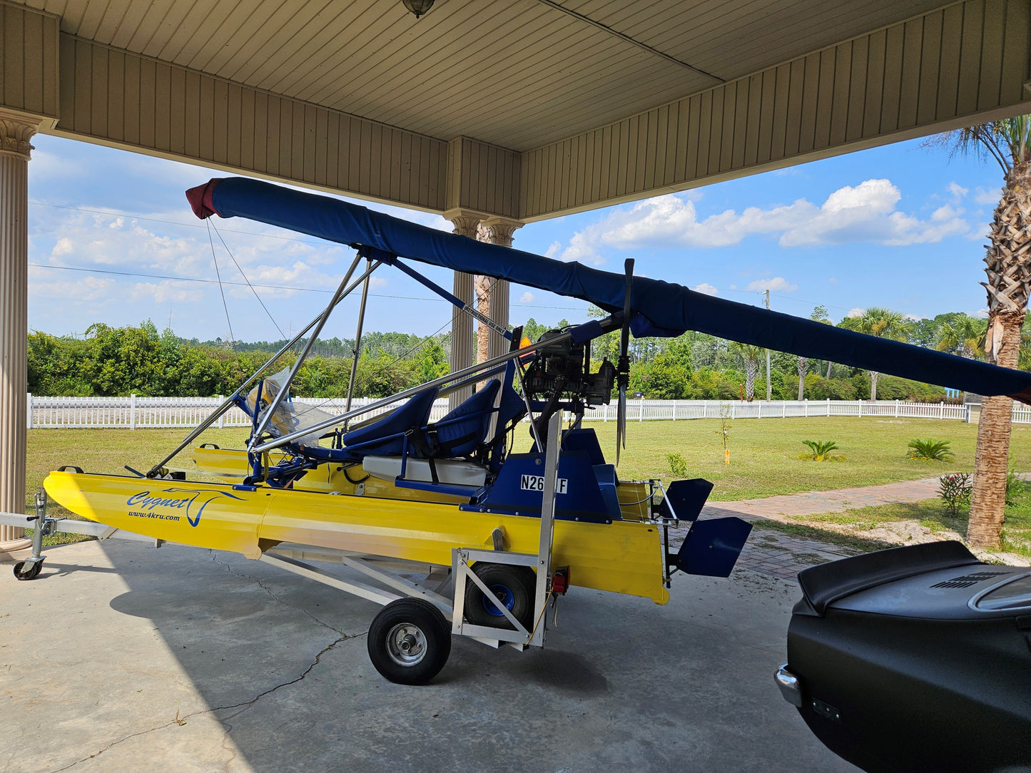 Cygnet 582 with trailer N2661F H2O034