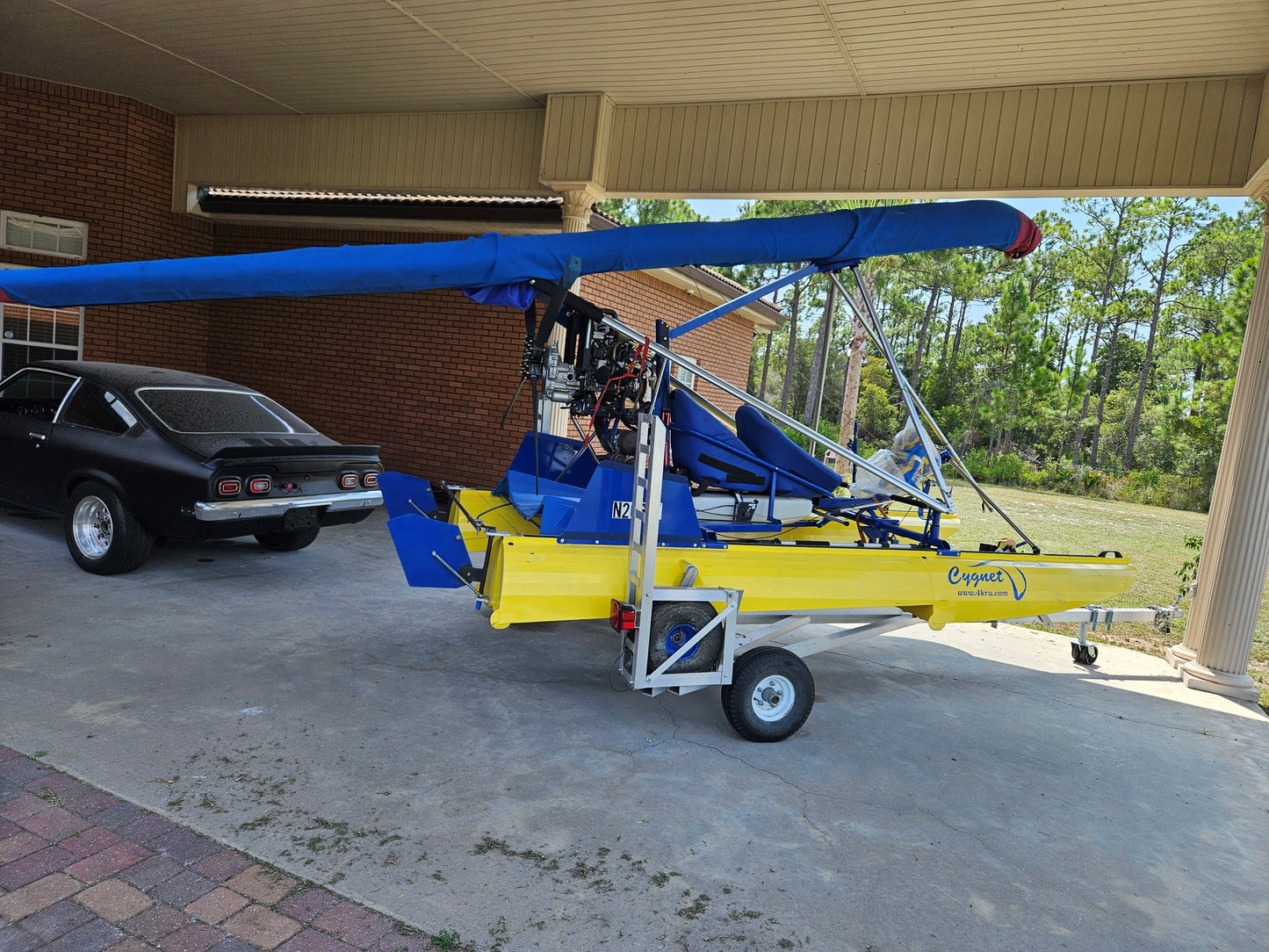 Cygnet 582 with trailer N2661F H2O034