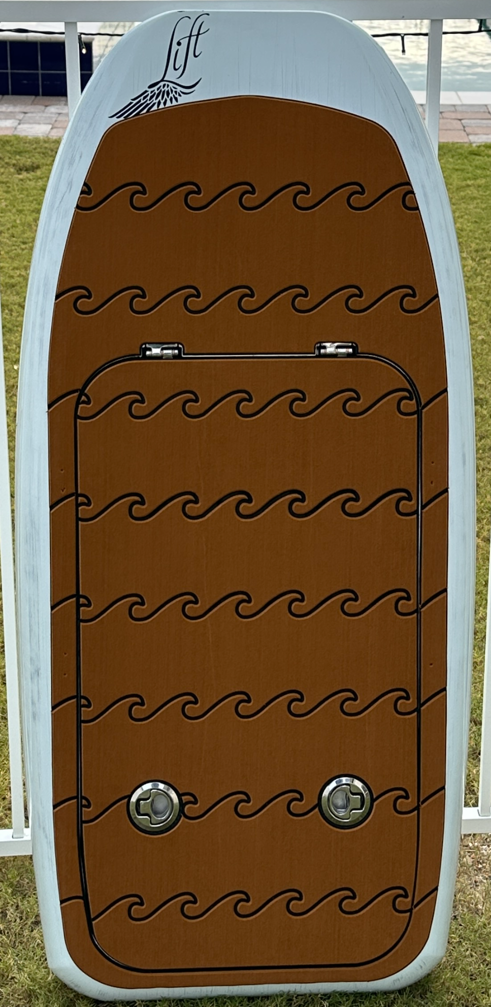 Efoil deck pad