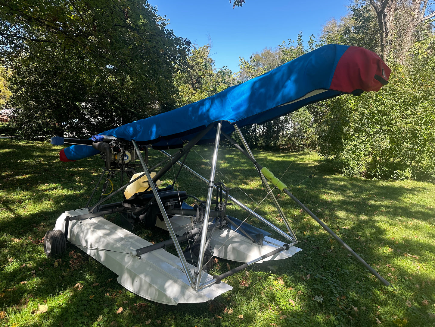 Airtime Aircraft Explorer single-seat amphibious trike USED, LIKE NEW, INCLUDES TRAILER