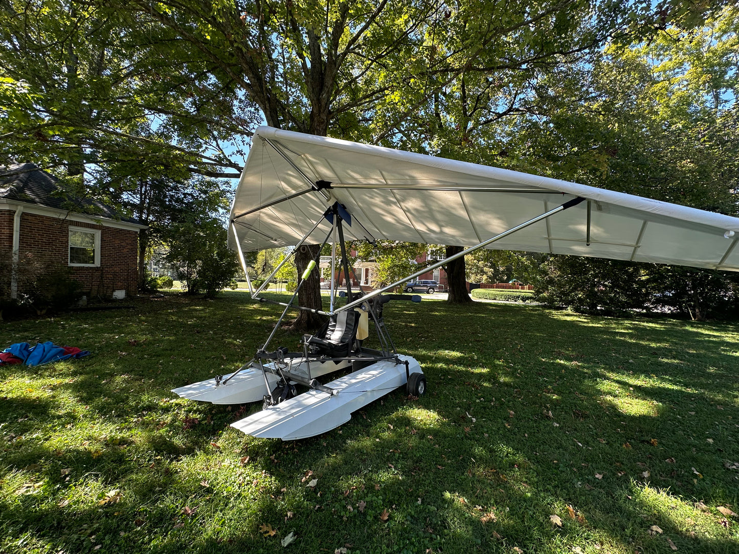 Airtime Aircraft Explorer single-seat amphibious trike USED, LIKE NEW, INCLUDES TRAILER