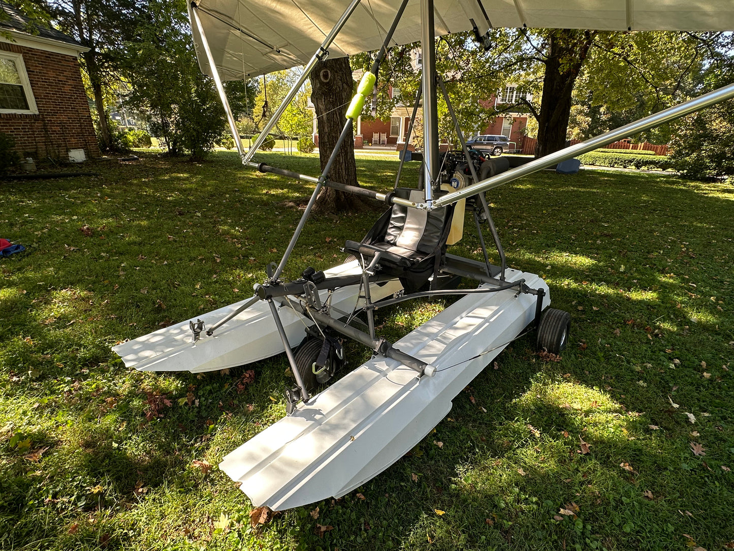 Airtime Aircraft Explorer single-seat amphibious trike USED, LIKE NEW, INCLUDES TRAILER