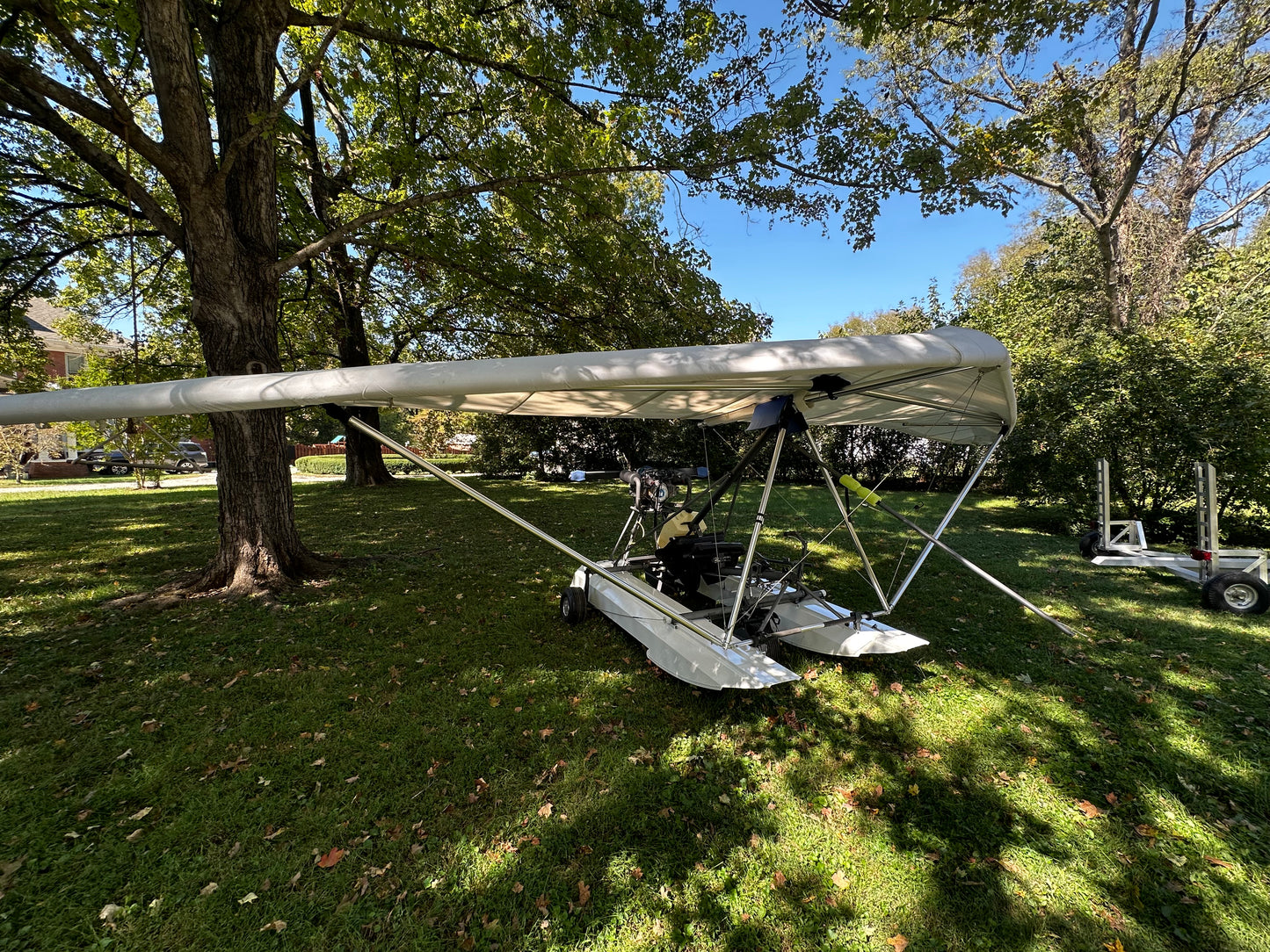Airtime Aircraft Explorer single-seat amphibious trike USED, LIKE NEW, INCLUDES TRAILER