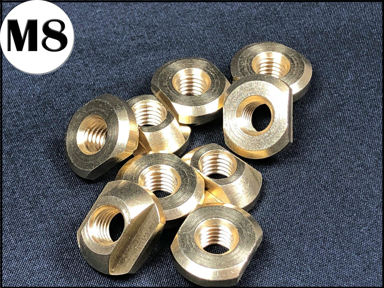 Track nut, t nut, tee nut M8 8mm
