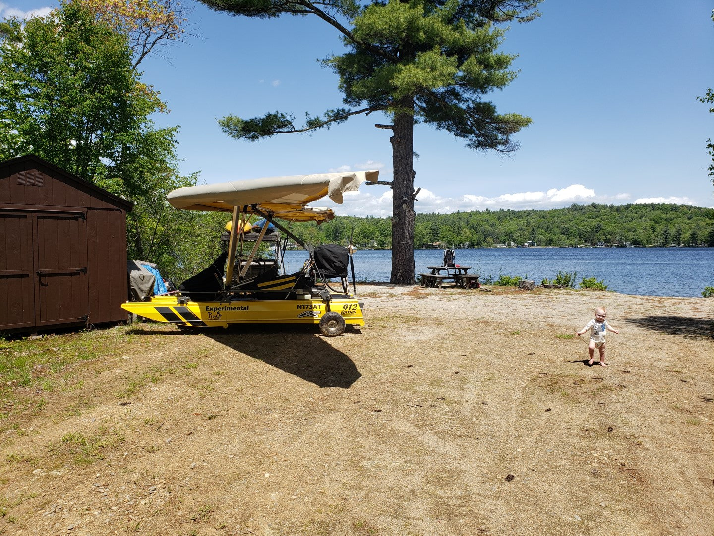 Airtime Aircraft Cygnet amphibious trike