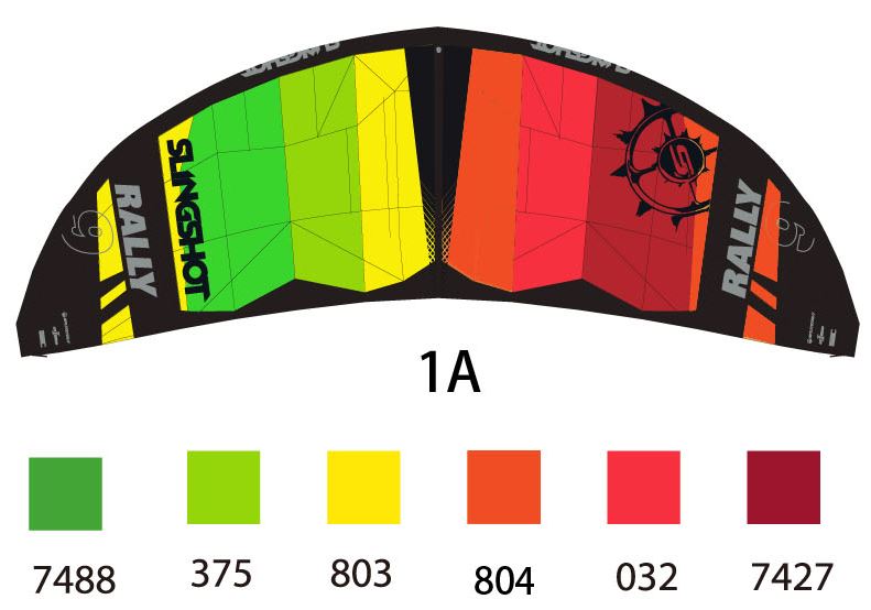 Slingshot Rally kiteboarding kite