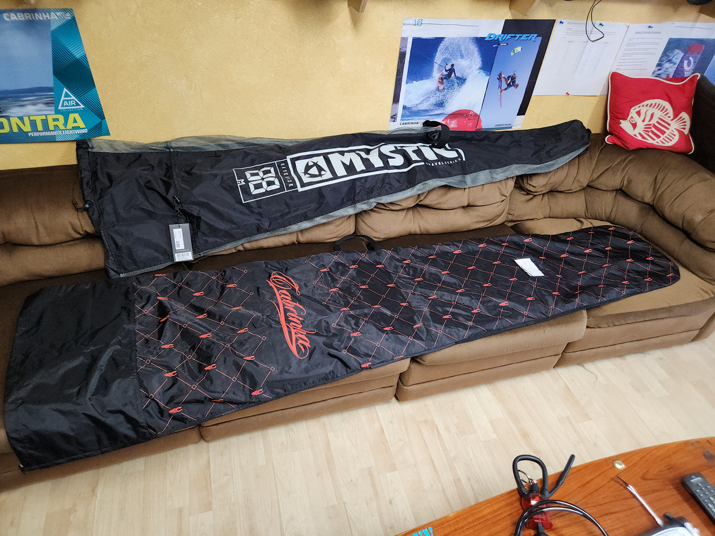 Cabrinha Kite Bag for leaving struts inflated