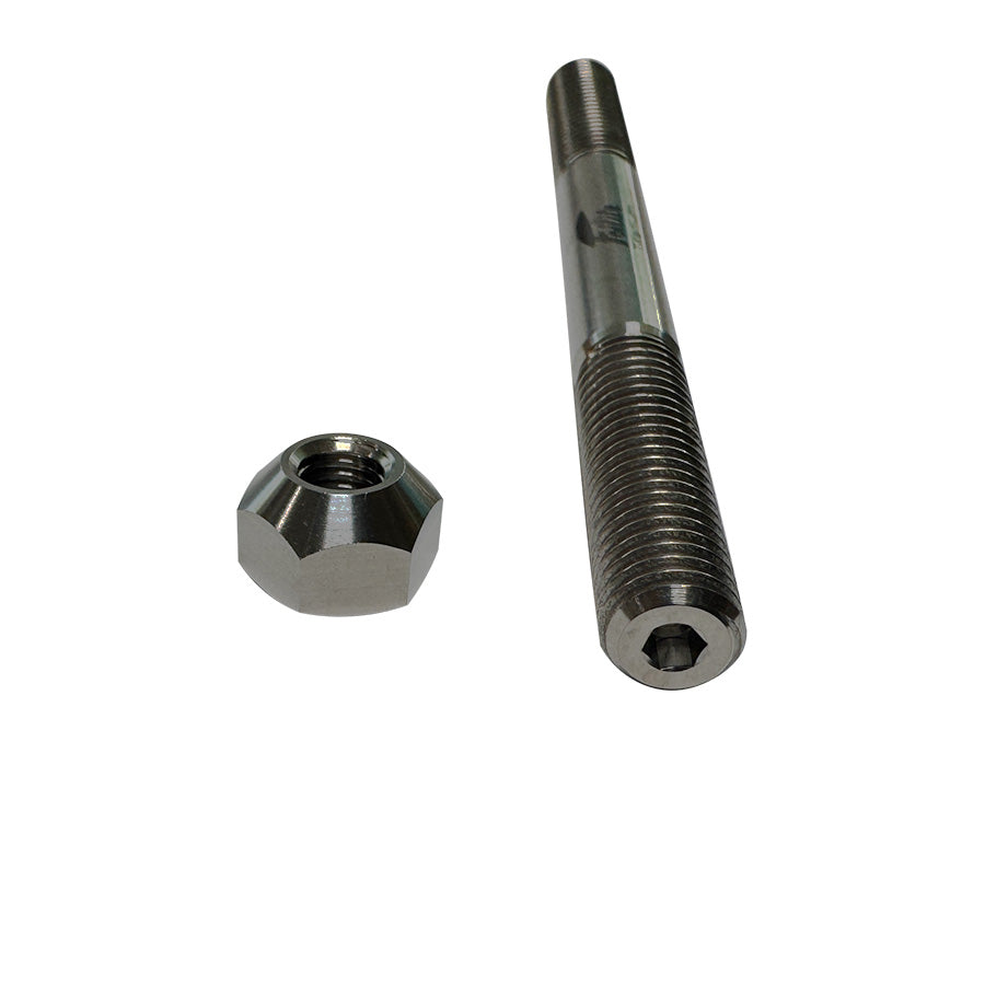 M8 Titanium Foil Drive Mounting Hardware with basic titanium track nuts