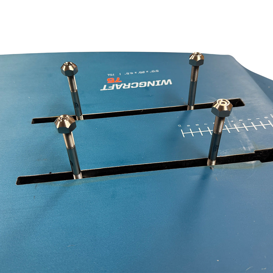 M8 Titanium Foil Drive Mounting Hardware with basic titanium track nuts
