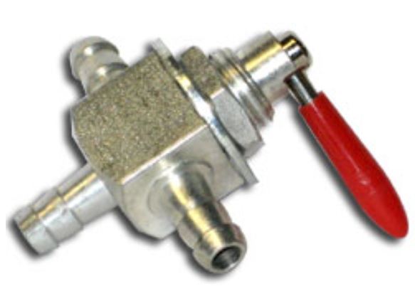 Fuel Flow Valve for 1/4" fuel line for Cygnet and Explorer