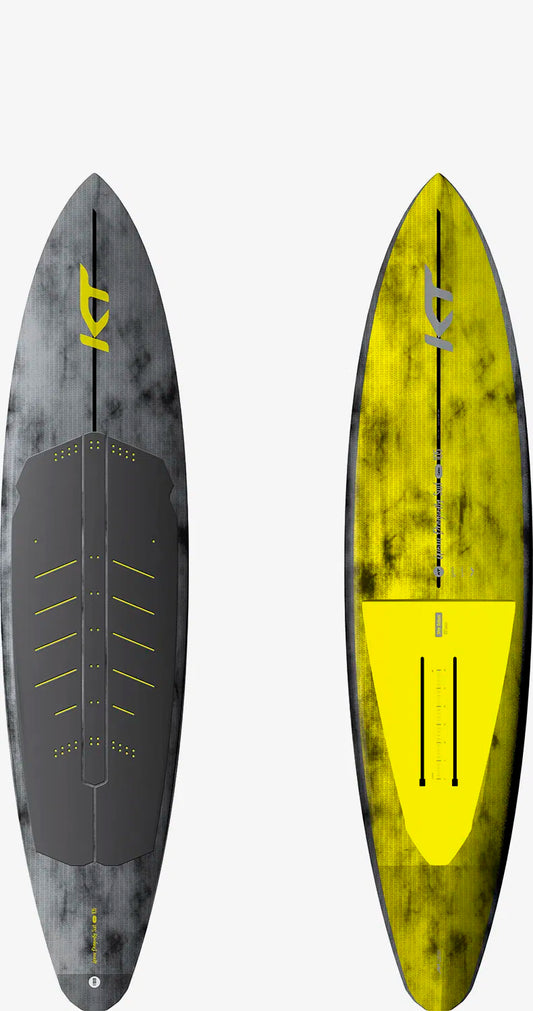 KT Ginxu Dragonfly Surf Carbon, Step Bottom Downwind Foilboard for SUP, Lightwind Wingfoil