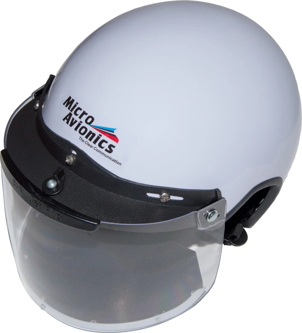 Flying Helmet with visor and neoprene air dam neck seal