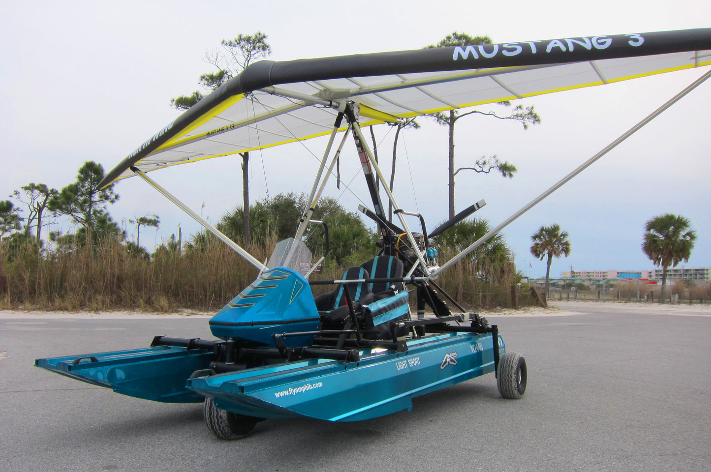 Airtime Aircraft Cygnet amphibious trike