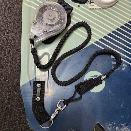 Attach Reel Leash to Kiteboarding Harness