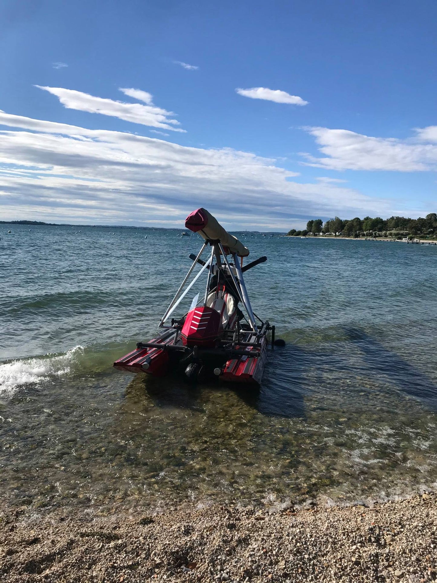 Airtime Aircraft Cygnet amphibious trike