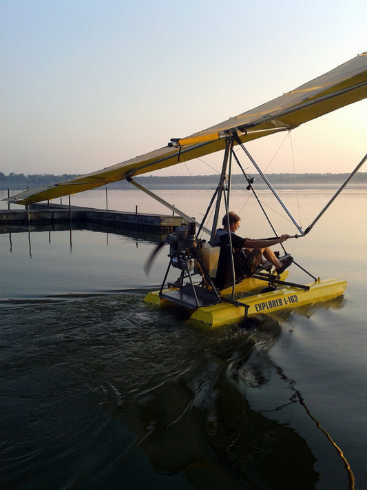 Airtime Aircraft Explorer single-seat amphibious trike