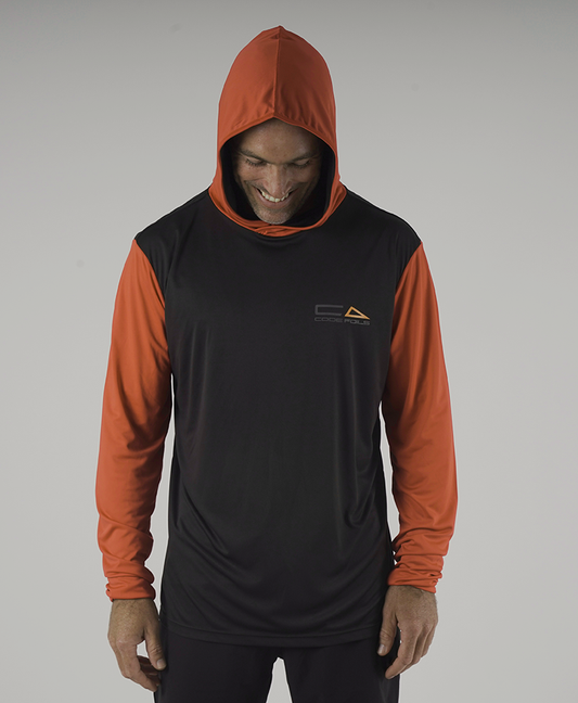 Code Foils Hooded Long Sleeve Sun Tee (Rashie/Rash guard)
