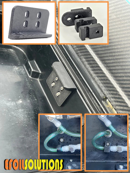 Lift Battery Hook, Antenna Wire and Water hose clips