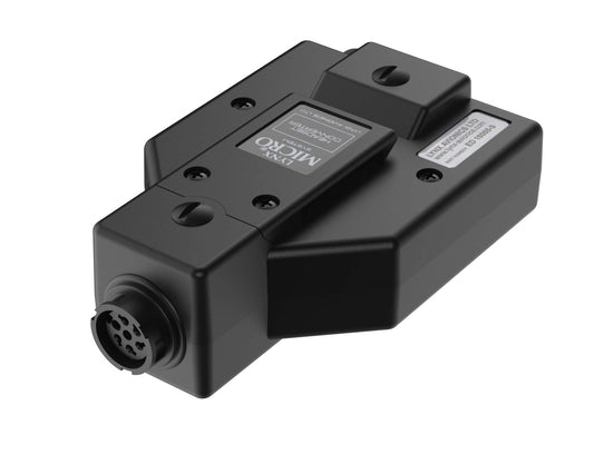 Aircraft Headset Adapter converts GA Twin Jack to Lynx and MicroAvionics round plug
