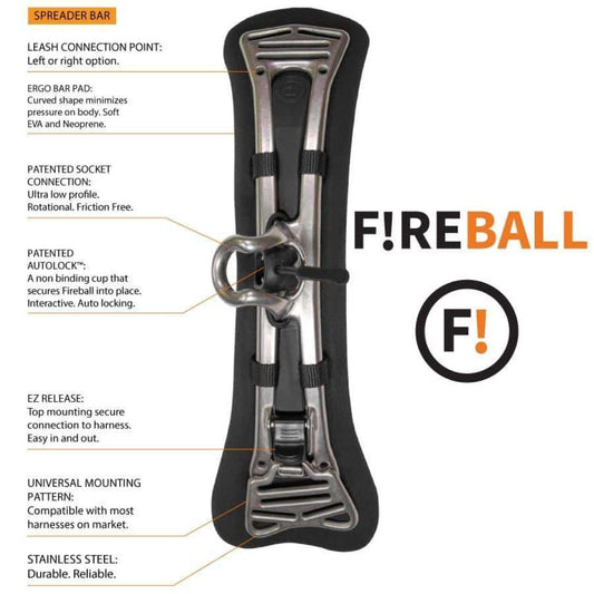 Fireball Spreader Bar 30cm