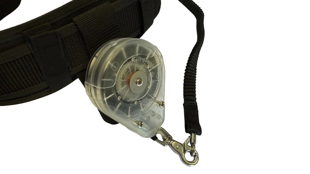 Zero Drag Retracting Leash System