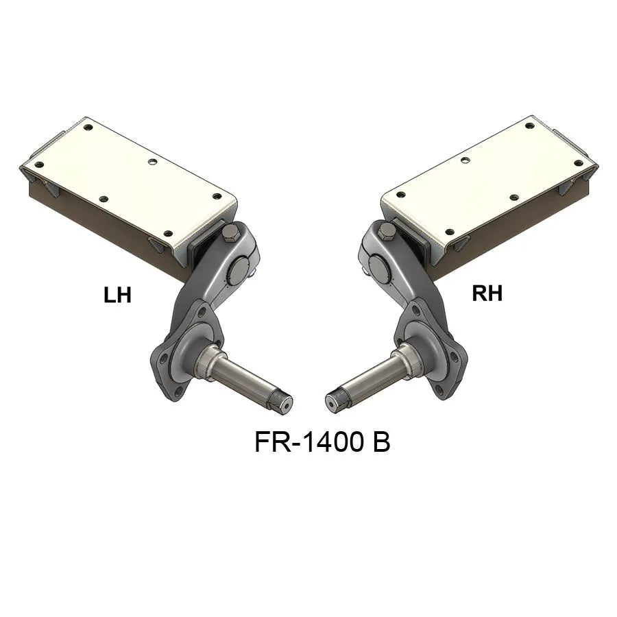 Cygnet trailer half-axle, pair