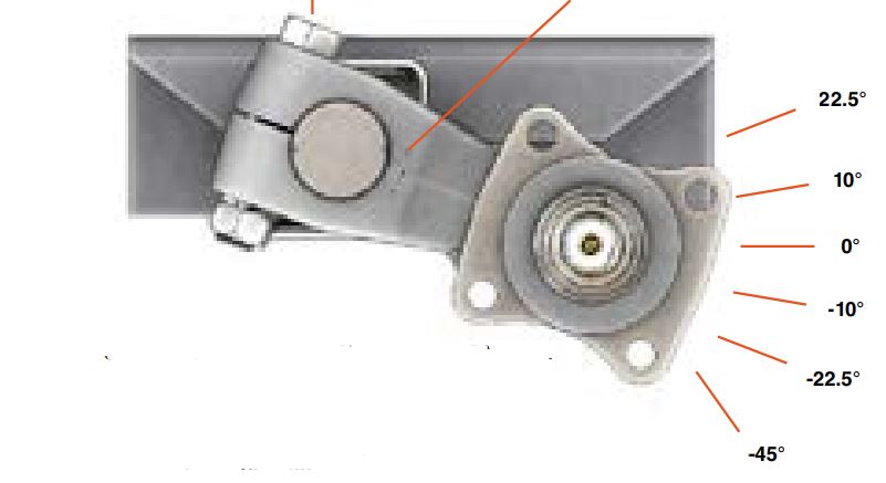 Cygnet trailer half-axle, pair