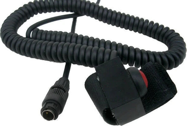 Push to Talk button, PTT velcro-mount, for Lynx and MicroAvionics